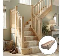 Ash Baserail Tbr 1.2M - 35mm Groove For Spindles Uk Manufactured Traditional Products Ltd
