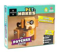 Ash & Co Pet Makes | Build a Wooden Puppy Mode; | Woodwork Kit for Kids | Fun Craft Kit for Boys and Girls Age 6+ (Patches The Puppy)