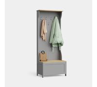 Hall Valet with Storage Trunk