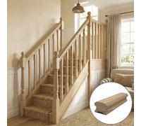 Ash Handrail Duchess 2.4M - 32mm Groove For Spindles Uk Manufactured Traditional Products Ltd