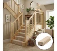 Ash Handrail Lhr 3.0M - 35mm Groove For Spindles Uk Manufactured Traditional Products Ltd