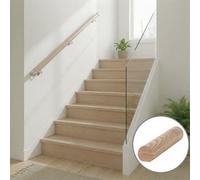 Ash Handrail Mopstick 3.6M Wall Mounted Handrail Uk Manufactured Traditional Products Ltd