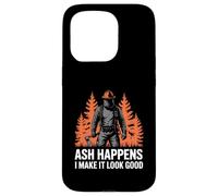 Ash Happens I Make It Look Good Wildland Firefighter Case for iPhone 15 Pro