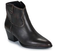 Ash Low Ankle Boots FAME in Brown 3