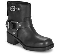 Ash Mid Boots TEXAS in Black 3