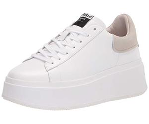 Ash Moby Women's Fashion-Sneakers with Stylish Design, Comfortable Fit, and Durable Sole for Everyday Wear, White/Eggnug, 7.5/8 UK