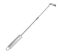 Ash Rake Tool - Ash Cleaning Tool, Steel Grill Hoe | Wooden Grill Ash Rake Barbecue Ash Cleaning Tool, Garden Tool BBQ Charcoal Grill Ash Cleaning Tool Fireplace Cleaning Tool