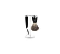 Ash Safety Razor Kit Mühle Rytmo Mach3 Pur (x3) Noir TU