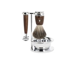 Ash Safety Razor Kit Mühle Rytmo Mach3 Pur (x4) Marron TU