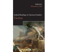 As - Tacitus - New hardback or cased book - N555z