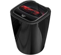 Ash Tray for Cars for Audi Q2 Q3 Q3 Sportback Q4 e-tron, Car Ashtray with Led Lights Portable Car Ashtray Cup Car Cigarettes Ashtrays for Travel Home Office,A-Black