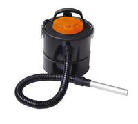 Ark Mat 10l Ash-Vacuum Cleaner - Bagless Ash Collector Vacuum For Wood Log Burner - Ultra-Fine HEPA Filter - Compact And Lightweight - Fireplace Dust Collector - Durable Metal Construction (Ash-Vac)