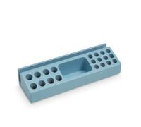 Ash Wood Pencil Holder Light blue one size