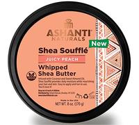 Ashanti Naturals NATURALLY BEAUTIFUL: Emphasize the natural beauty of your body with Ashanti Naturals Shea Soufflé Juicy Peach. 8 oz Natural Shea Butter enriched with Coconut and Almond Oil