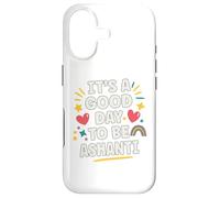 ASHANTI Personalized Retro Girls Custom ASHANTI Name Case for iPhone 17