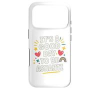 ASHANTI Personalized Retro Girls Custom ASHANTI Name Case for iPhone 17 Pro