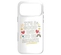 ASHANTI Personalized Retro Girls Custom ASHANTI Name Case for iPhone 17 Pro Max