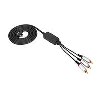ASHATA 1.5M Component AV Cable for 1000 2000 3000, Replacement Audio Video Adapter Cord