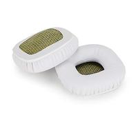 ASHATA Replacement Earpad Ear Pad Cushion for Marshall Major II, Replacement Ear Pads Cushion Kit 1 Pair Replacement Memory Soft Sponge Form Earphone Sleeve Earmuff Case(White)