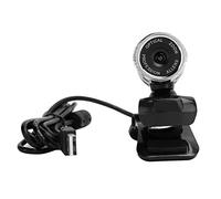 ASHATA 1080P Web Camera,Web Digital Camera Rotatable Webcam 1080P,USB Computer Camera Manual Focus BuiltIn Microphone for Windows/TV (Silver)