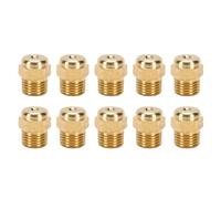 ASHATA 10PCS Brass Air Compressor Cold Start Valves Prevent Startup Torsion for Efficient Pneumatic Systems 1/4 Inch NPT 25 PSI