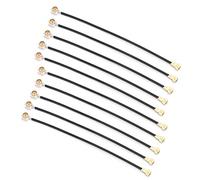 ASHATA 10Pcs IPEX4 MH4 Gen4 UFL Female to IPEX1 Cable, IPEX-4 IPEX MHF4 Gen4 UFL Female to IPEX-1 Connector for AX200/9260 8265