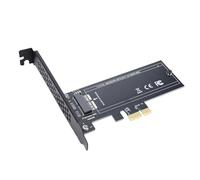 ASHATA 12+16 Pin SSD to M.2 KEY-M PCI-E 1X Adapter Card Rapid Data Transfer Speeds for Pro 2013-2017 Multi System Support