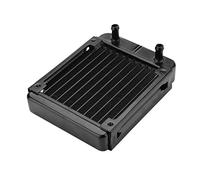 ASHATA 120MM Computer CPU Water Cooling Radiator, 10 tubes Pure Aluminum Radiator, Computer Heat Exchanger, Liquid Heat Exchanger, Thermal Radiation CPU Radiator for Computer Host Water Cooling