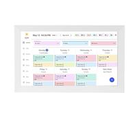 ASHATA 15.6 Inch Wall Planner Digital Calendar and Chore Chart, Smart Touchscreen Interactive Display for Family Schedules, Calendar Planner with APP, Organizing Your 2026 (UK)