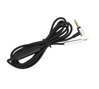 ASHATA 2.5mm to 3.5mm Headphone Adapter Cable with Inline Mic and Volume Control for QC25 QC35 QC35II QC45 NC700 Y40 Y45 Y50 Headphones 1.5m Reliable Transmission