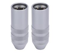 ASHATA 2 Pack XLR Male to 4.4mm Balanced Female Adapter Compact Design Easy Connections for Sound Enthusiasts