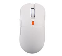 ASHATA 2025 AI Wireless Mouse for PC Laptop, Support for ChatGPT Bluetooth Mouse 6 in 1 Function, BT Voice Search Word Translation SWOT Analysis Rechargeable, for Work Lectures (White)