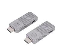 ASHATA 2026 Upgraded Wireless HDMI Transmitter and Receiver 164FT/50M, 4K Decoding 1080P 60Hz UHD Output, Plug and Play Portable 5G+2.4G HDMI Extender Kit for TV PC