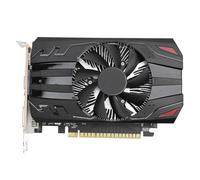 ASHATA 2GB GDDR5 Computer PC Gaming Video Graphics Card, 128Bit 1250MHZ PCI Express 2.0 DVI VGA HDMI Low Profile Graphics Card with Single Cooling Fan