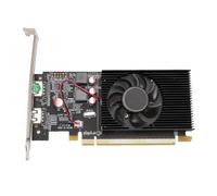ASHATA 2GB Graphics Card DDR3 64bit Computer Graphics Card with Cooling Fan 650MHz 533MHz, PC Graphics Card Slim PCI Express 2.0 X 16 Computer Graphics Card with HDMI Port