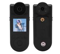 ASHATA 2K Body Camcorder, Body Worn Camera, 180° Rotating Lens, Magnetic Back Clip, 140° Wide Angle, Motion Detection, for Cycling, Outdoor