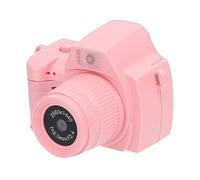 ASHATA 2K Digital Camera, Retro Keychain Camera with LED Light and 4 Filters, Real Time Viewing Video Recorder Built in 180mAh Battery for Travel (Pink)