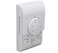 ASHATA 2Way Mechanical Thermostat for Central Air Conditioning Systems | Fan Coil Controller, 110 AC, Heat Cool Mode Switch, 3 Speed Fan Toggle, Easy Wall Mount