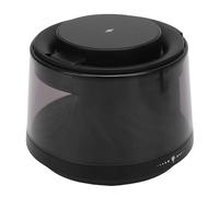 ASHATA 3 in 1 Wireless Charger Stand, Charging Station with Speaker & Night Light Support 15W Fast Charging Magnetic Foldable Design RGB Ambient Light