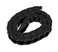 ASHATA 3D Printer Drag Chain Replacement for S1 S1C, High Temperature Proof Nylon Cable Carrier Wire Organizer for Extruder, Protects PTFE Tube Reduces Noise