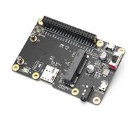 ASHATA 3G/4G LTE Base Hat for 4/3/2/B+ Module, PCLaptopComputer Board to USB, Built in Nano SIM Card Socket,Clipin Mini PCIE Socket