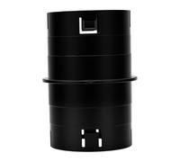 ASHATA 4 Inch Universal Corrugated to PVC Drain Pipe Adapter