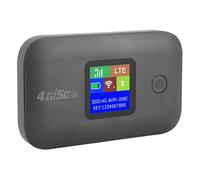 ASHATA 4G Mobile Hotspot, Stable Signal 4G LTE Portable Router Support 8-10 Users Wireless Compact for Office (European Version)