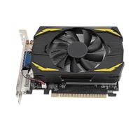 ASHATA 4GB GDDR5 Graphics Card, 128 Bit Gaming Graphics Card, Computer PC Gaming Video Graphics Card 1080P DVI HDMI VGA PCI Express 3.0x16 for Working Gaming, with Cooling Fan