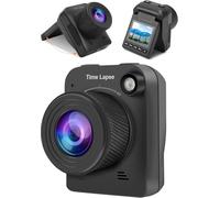 ASHATA 4K 32MP Time Lapse Camera, OutdoorConstruction/Plant/Weather/Life, Outdoor Construction Full Color Timelapse Camera with 2.0in LCD Screen Macro Shooting IP66 Waterproof