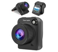 ASHATA 4K 32MP Time Lapse Camera, OutdoorConstruction/Plant/Weather/Life, Outdoor Construction Full Color Timelapse Camera with 2.0in LCD Screen Macro Shooting IP66 Waterproof