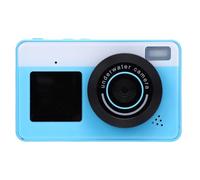 ASHATA 4K Digital Camera, 48MP Dual Screens Camera, 18X Zoom 3 Meter IP68 Water Proof CCD for Teens Beginners, for Travel Content Creators (Blue)