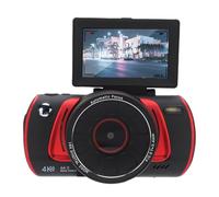 ASHATA 4K Digital Camera, 64MP 18X Digital Zoom Anti Shake Compact Vlogging Camera, 3 Inch Retro Autofocus Travel Video Camera with WiFi and Inch 180° Flip Screen for Selfie Home (Black)