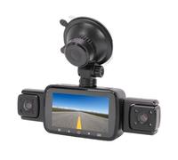 ASHATA 4Lens 1080P Dash Cam Front Rear Inside Car Recorder | Wide Angle Panoramic View, Loop Recording, Night Capable, Universal Vehicle Fit, Easy Installation Kit