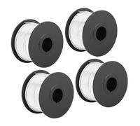 ASHATA 4pcs 0.8mm 110m Steel Tie Wire for Auto Tying Tool